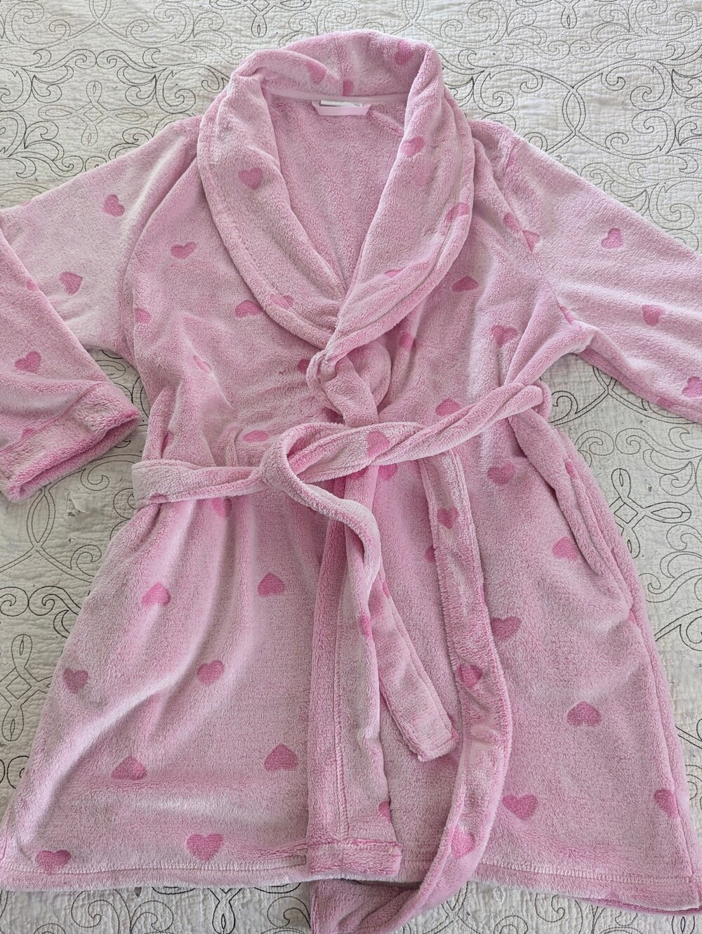 Sonoma Plush Heart Robe